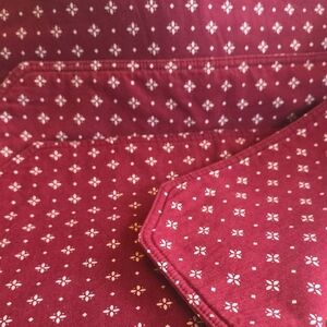 Longaberger Vintage Burgundy Placemats - Set of 3